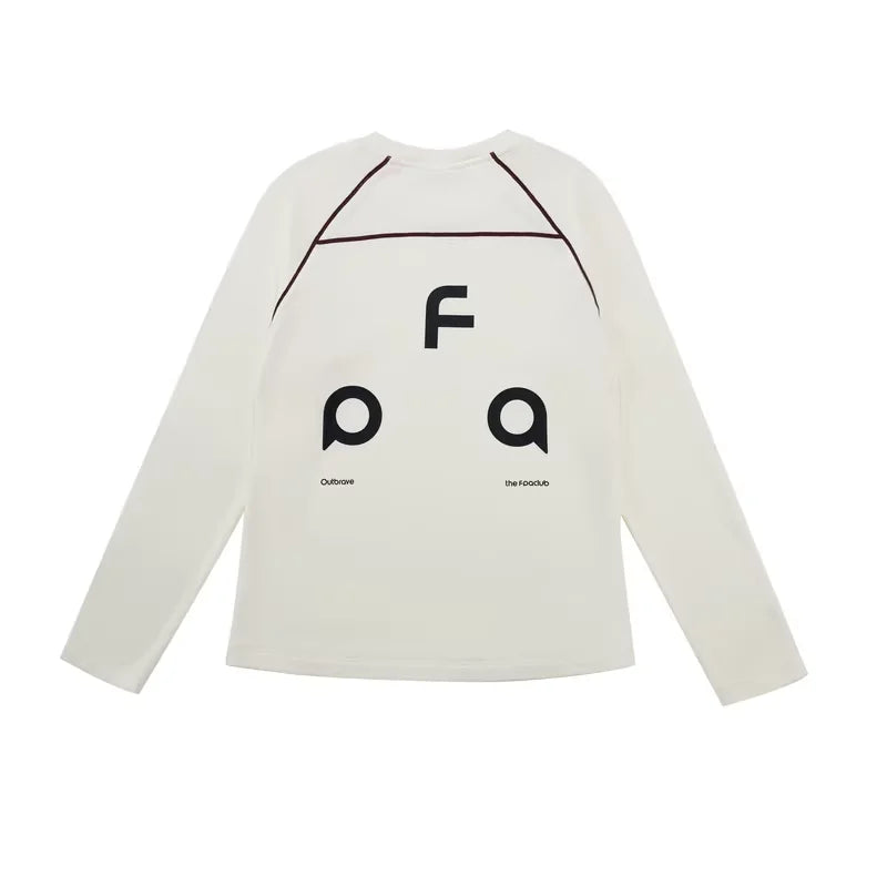 FPA Women's Long Sleeve Crew Neck Slim Fit Sports T-Shirt