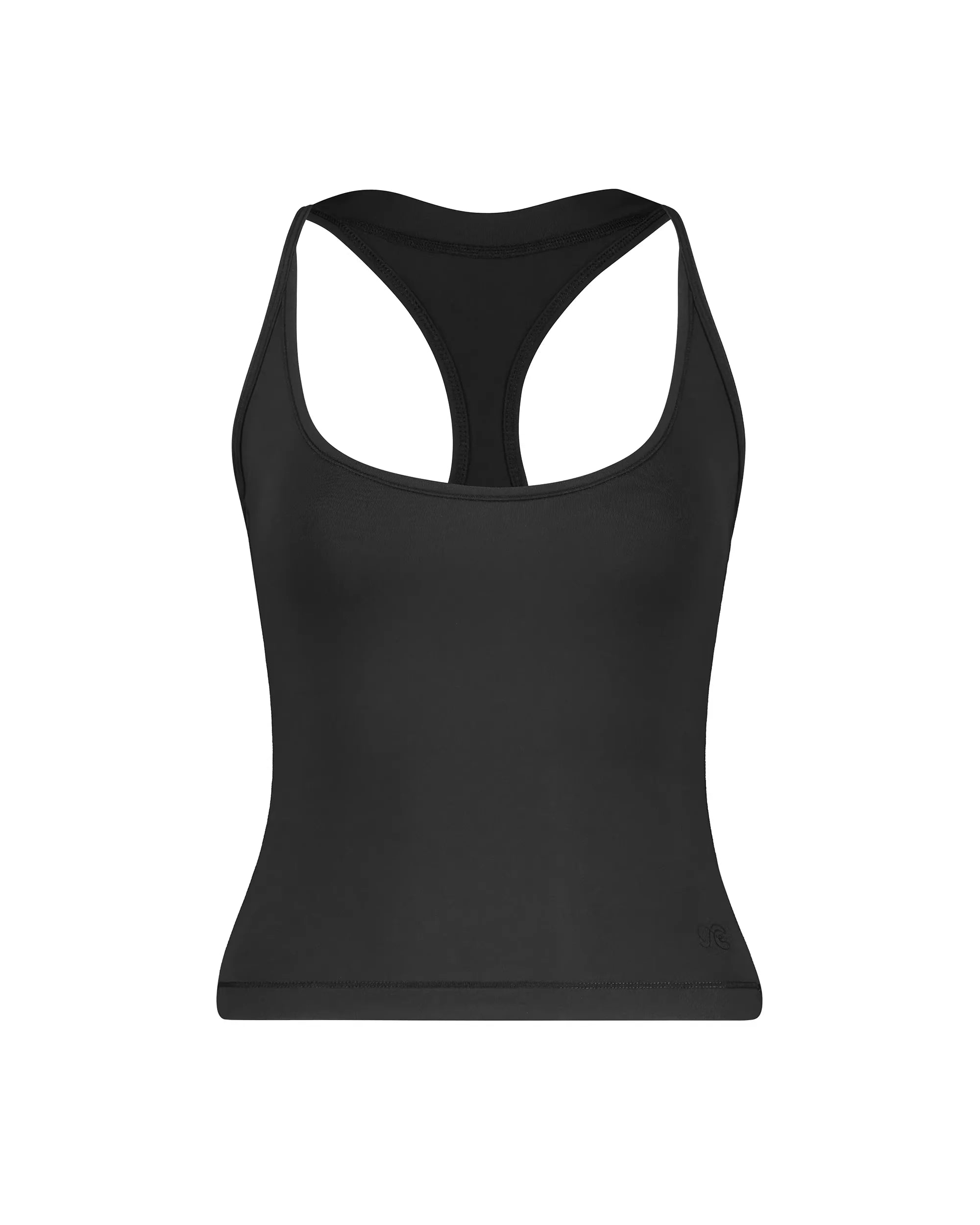 Fax Copy Express Women's Low-Cut U-Neck Racerback Yoga Tank Top