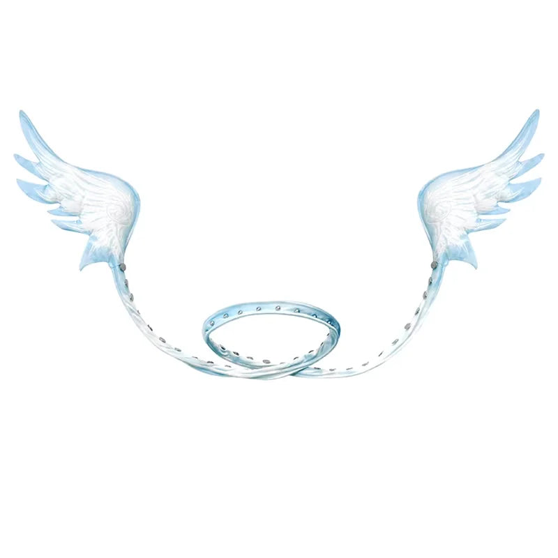 CFIERCE Angel Wings Choker Necklace