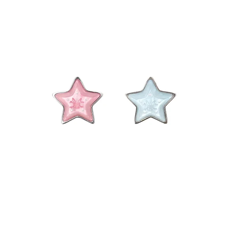 CFIERCE Star-Shaped Stud Earrings