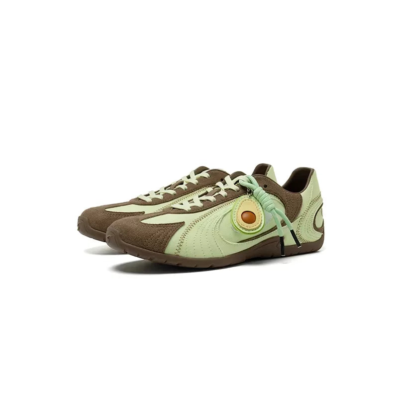 OLDORDER Turbo Lite II Green German Trainer Sneakers