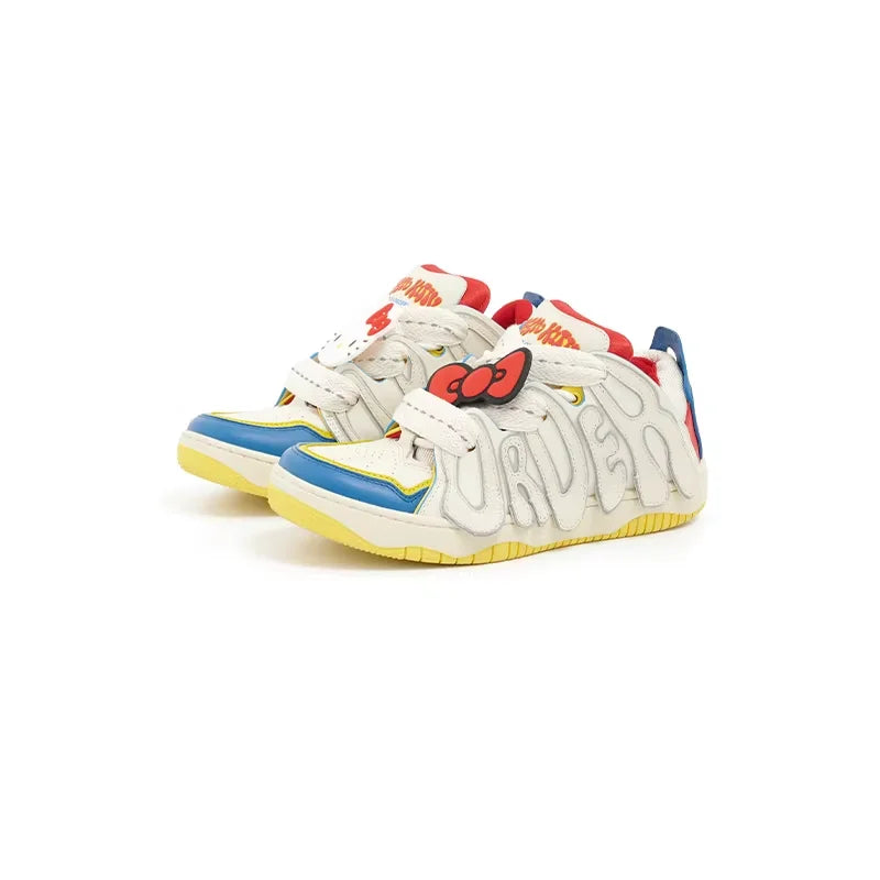OLDORDER Hello Kitty Skater Sneakers for Kids