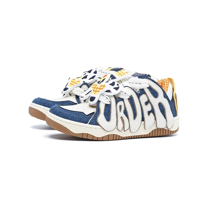 OLDORDER Women's Toy Story Woody Skate Shoes