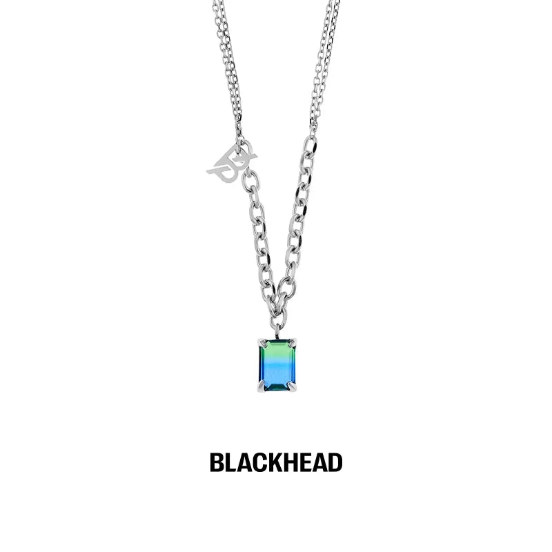 BLACKHEAD Two-Tone Gradient Pendant Necklace