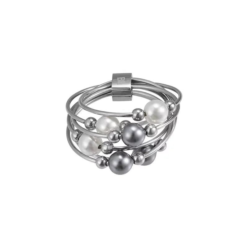 BLACKHEAD Multi-Loop Wrapped Pearl Bracelet - Spring Summer Collection
