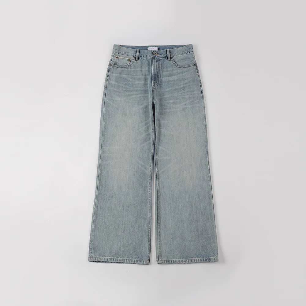 AFterTaste Light Blue Selvedge Flared Jeans