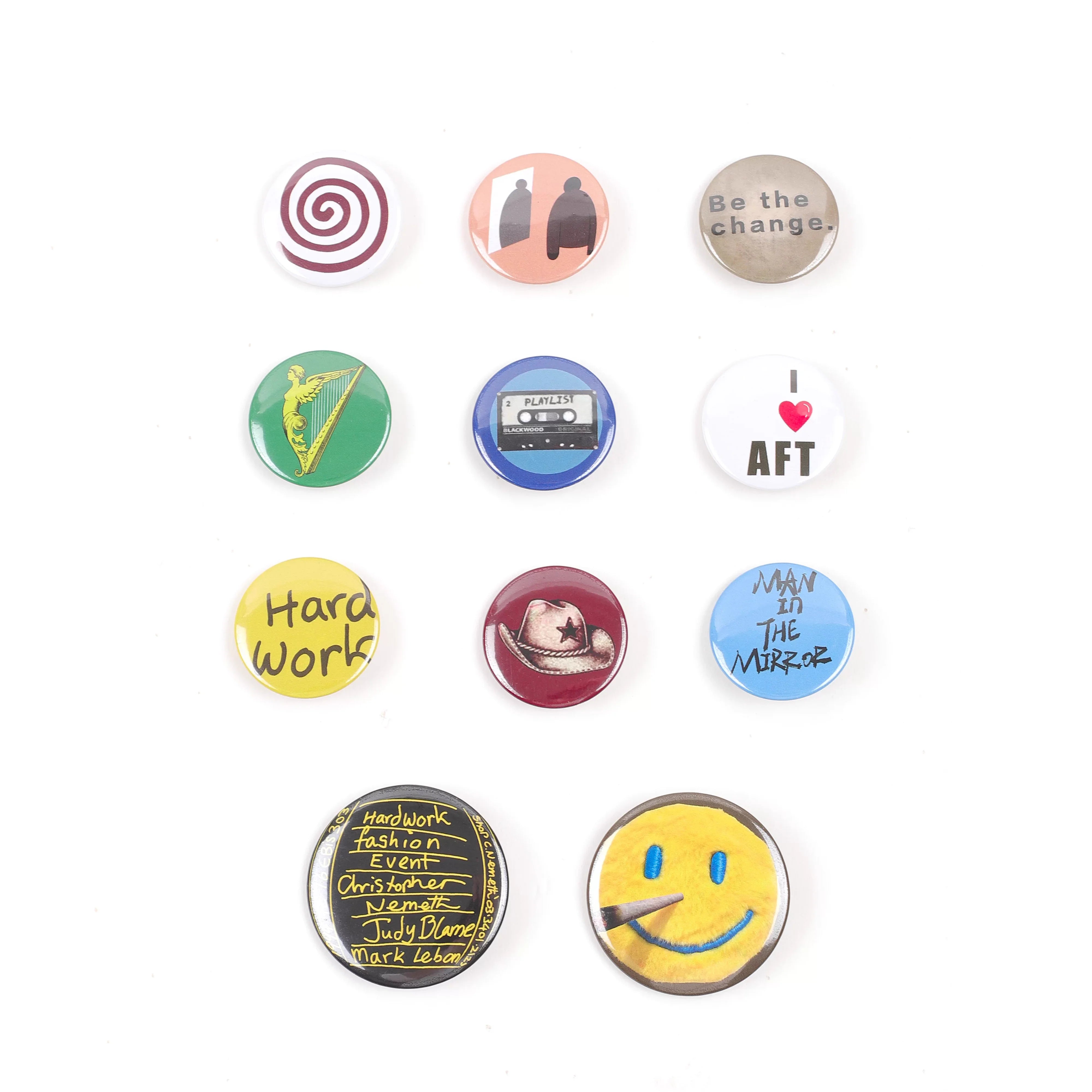 AFterTaste Velvet Retro Pin Badge Brooch Set - Drop 11