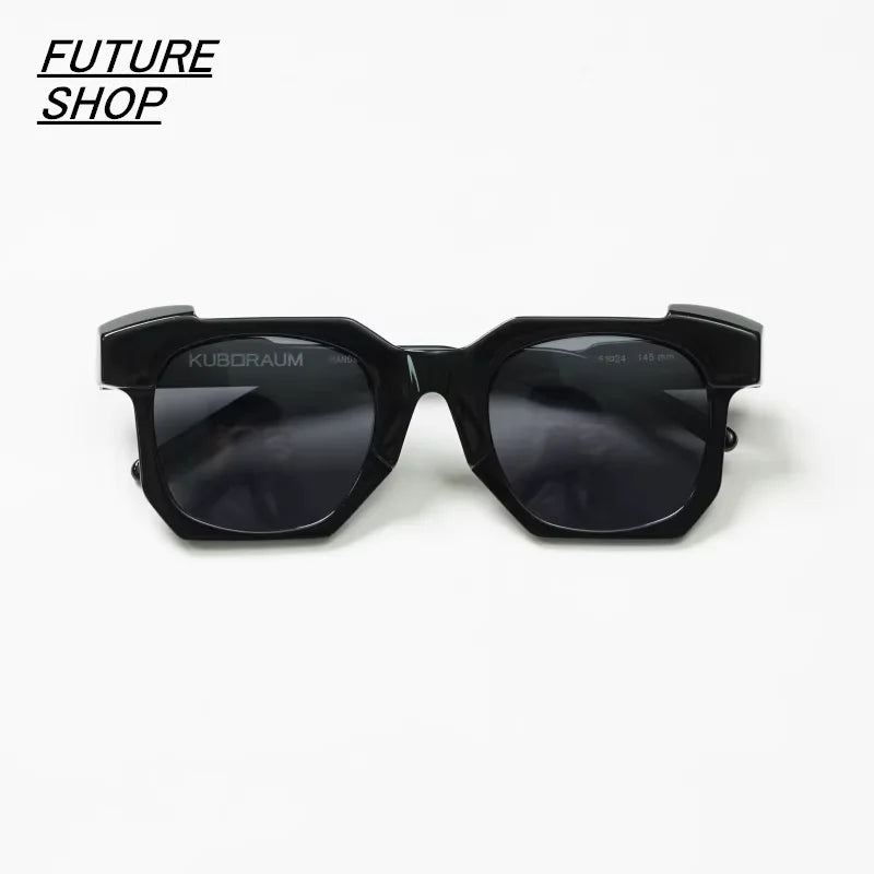 FUTURE UPDATE Futuristic Irregular Design Unisex Sunglasses with Jelly Color Frames