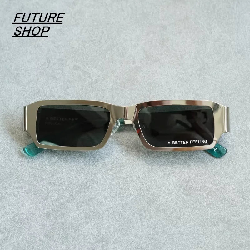 FUTURE UPDATE Stainless Steel Unisex Sunglasses Frame for Prescription Lenses