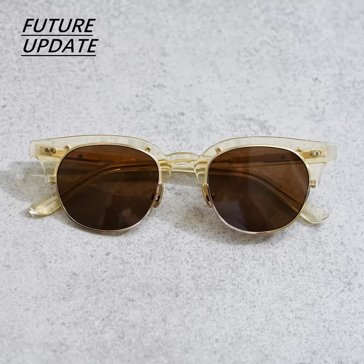 FUTURE UPDATE Unisex Y2K Style Prescription Sunglasses Frames