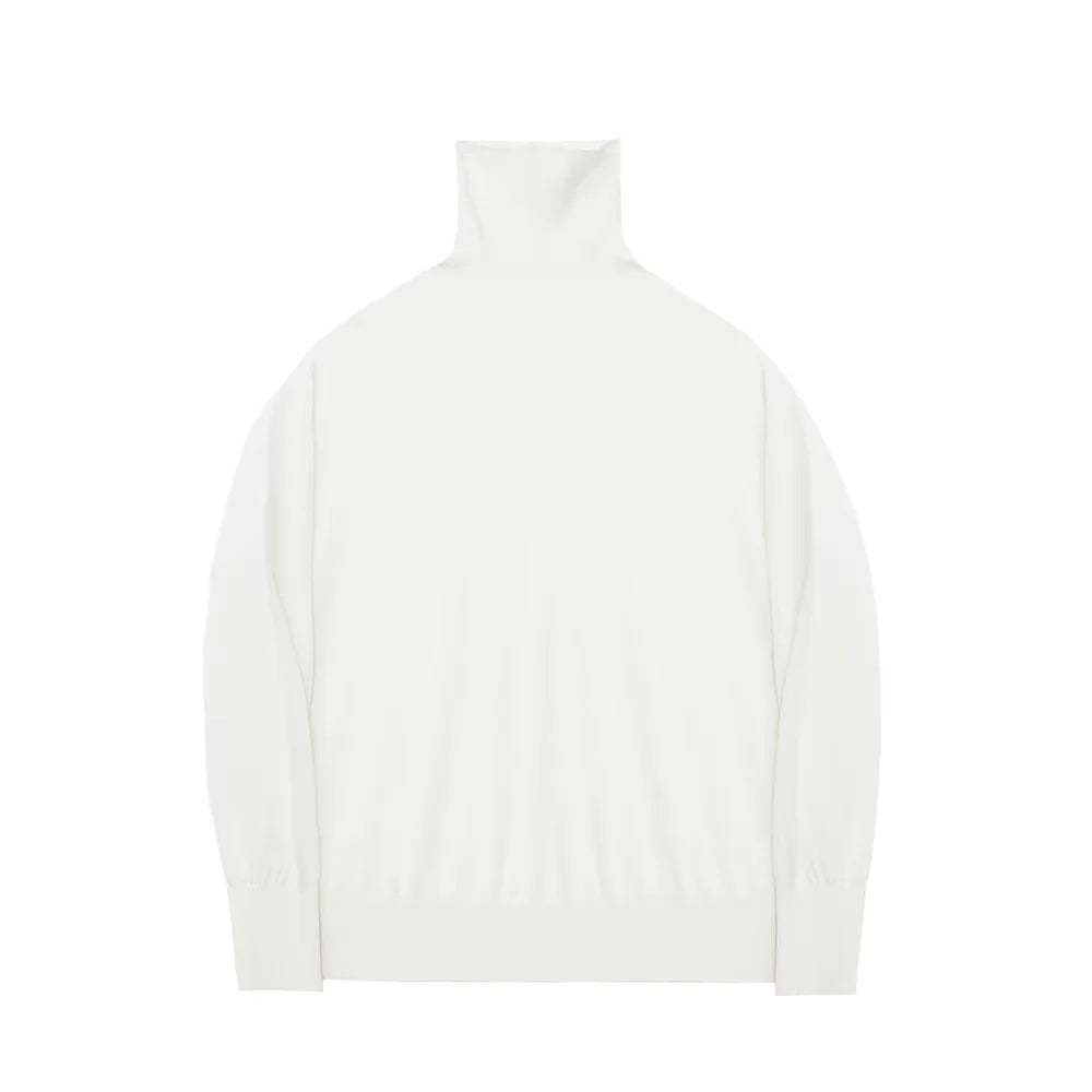 NANS Menswear Merino Wool Lightweight Turtleneck Base Layer