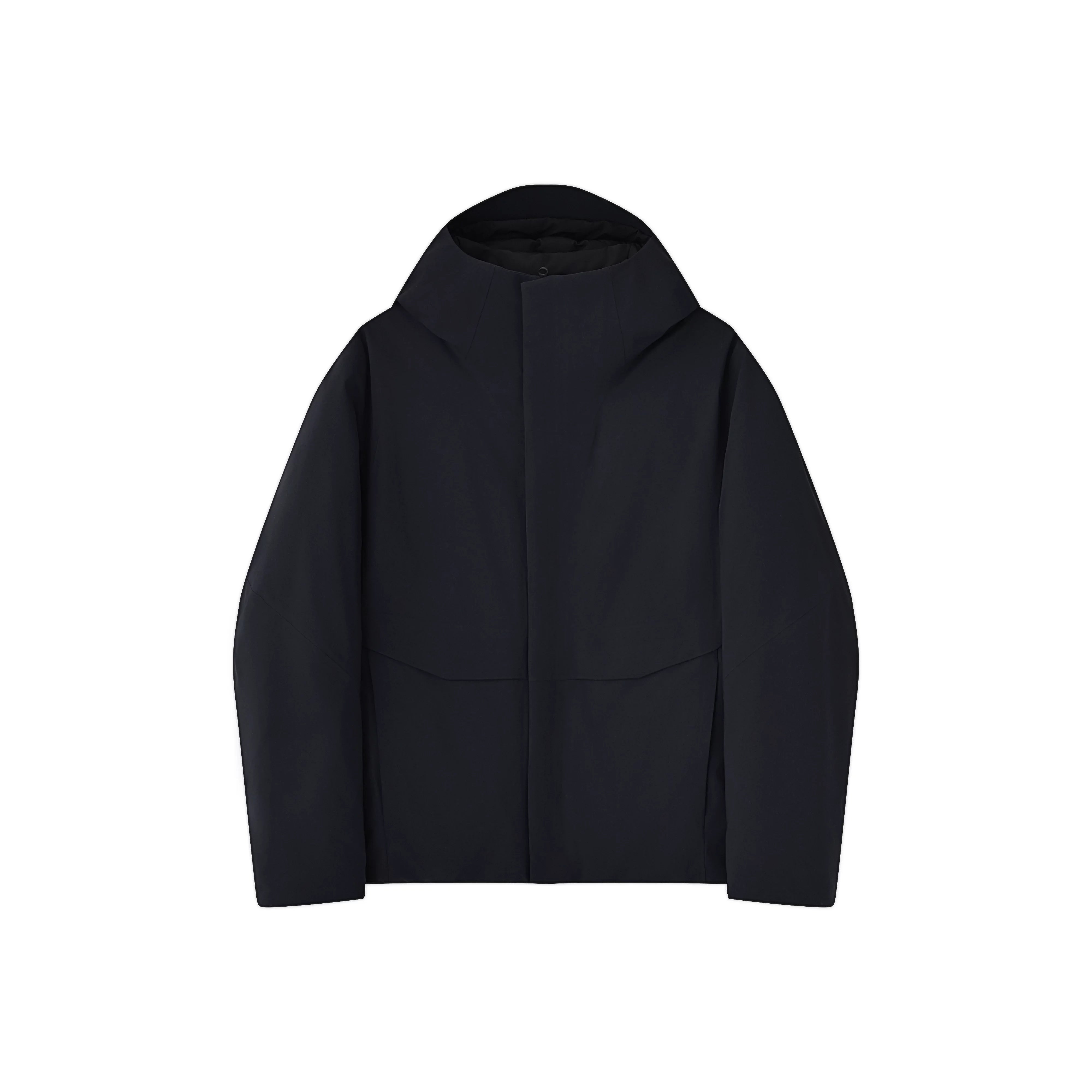 Roolrren homme Men's Hooded Goose Down Puffer Jacket