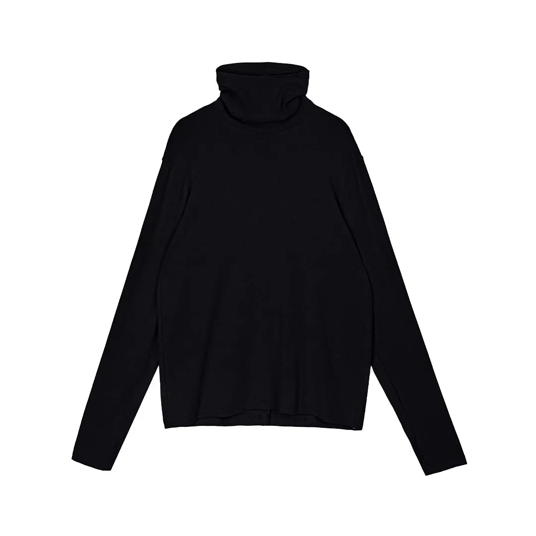Simple Project Unisex High Neck Long Sleeve Sweater