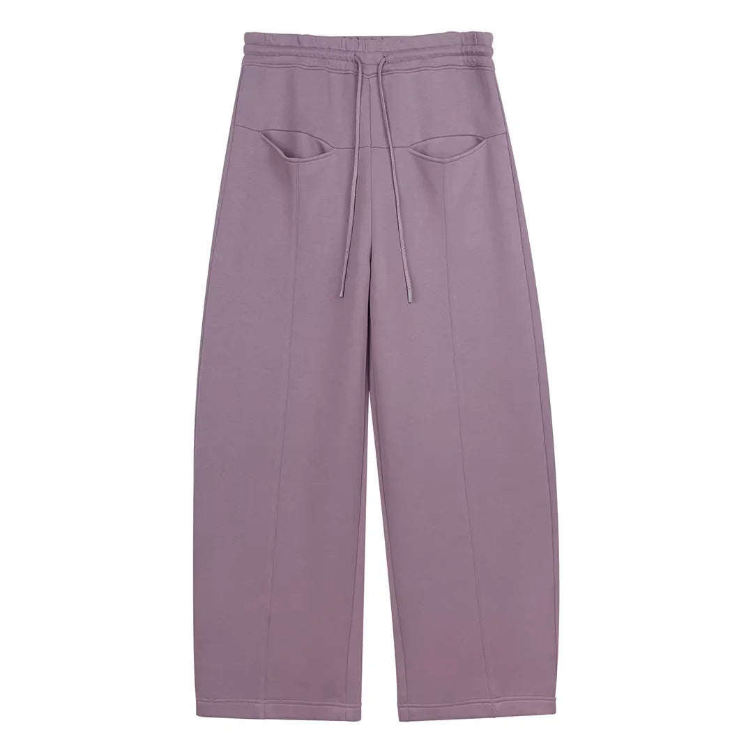 Simple Project Women's Wide-Leg Knit Sweatpants