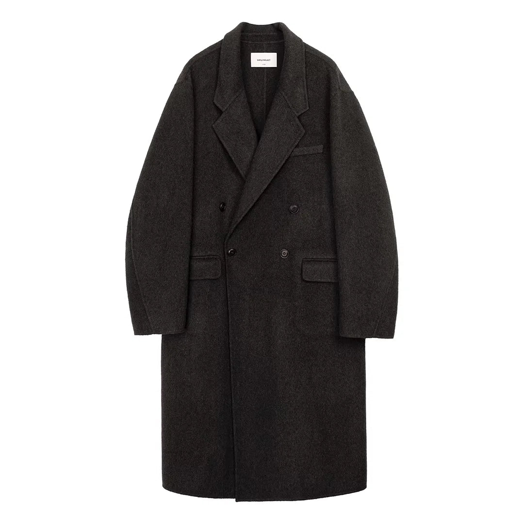 Simple Project Double-Sided Wool Chester Coat