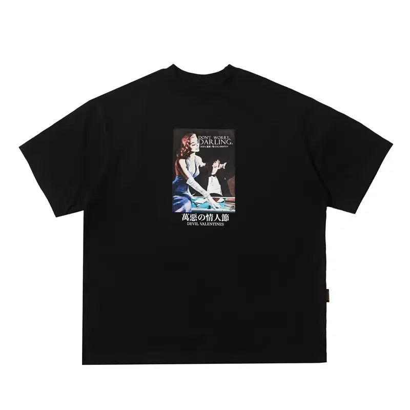 SWFI Retro Comic Graphic Short Sleeve T-Shirt