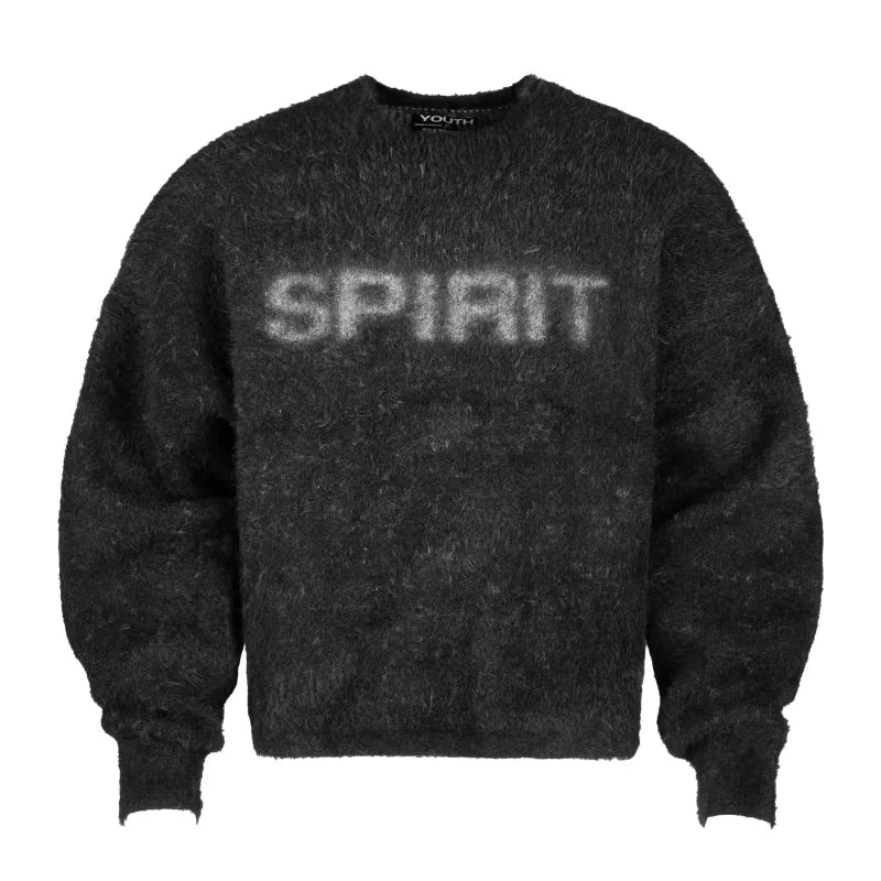 SWFI Heavyweight Mohair Wide Knit Sweater
