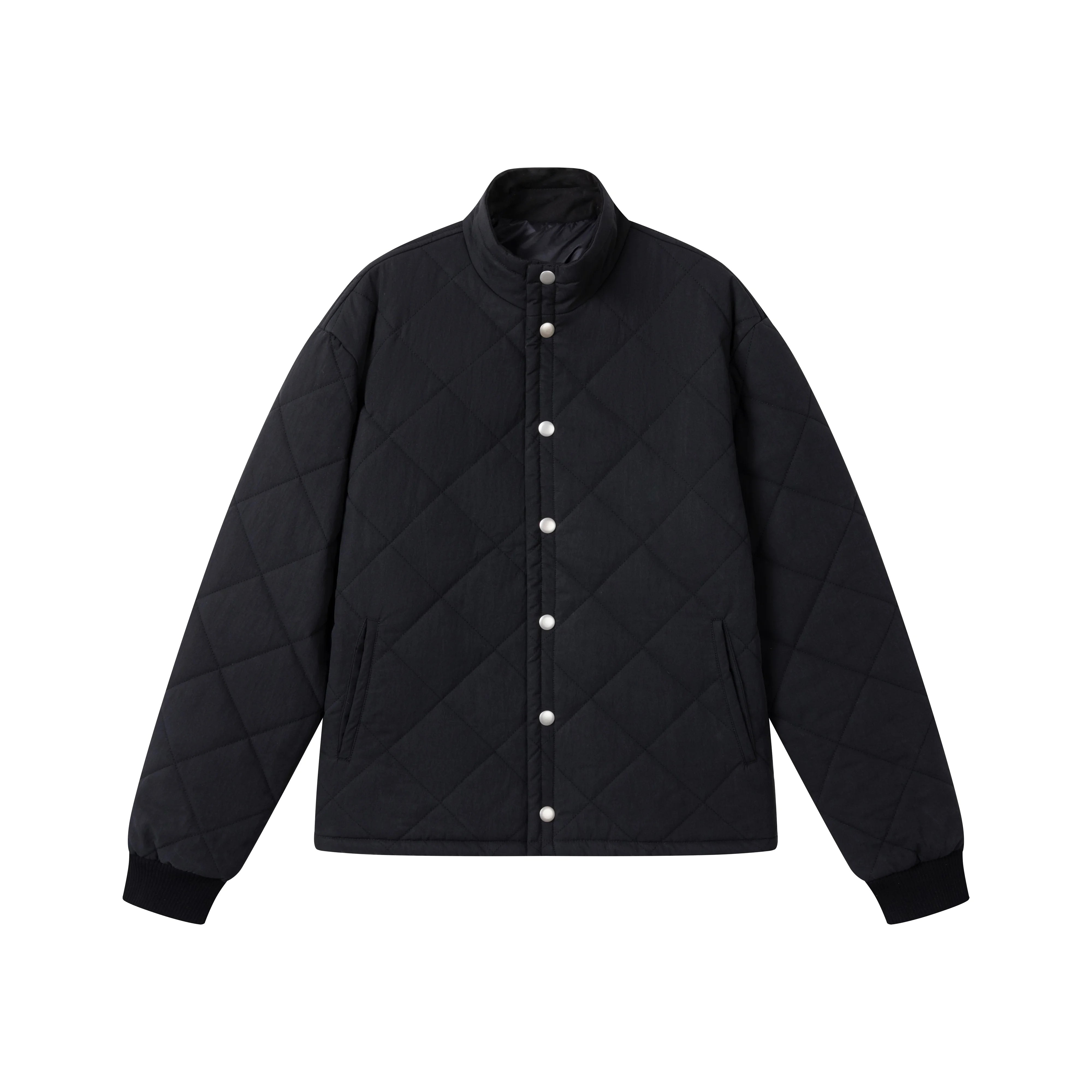 VLABMADE Quilted Thinsulate Cotton Stand Collar Jacket