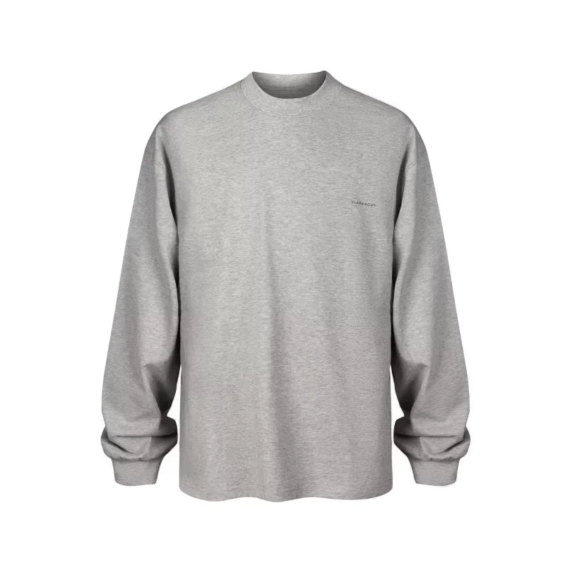 VLABMADE Minimalist Crew Neck Long Sleeve Tee