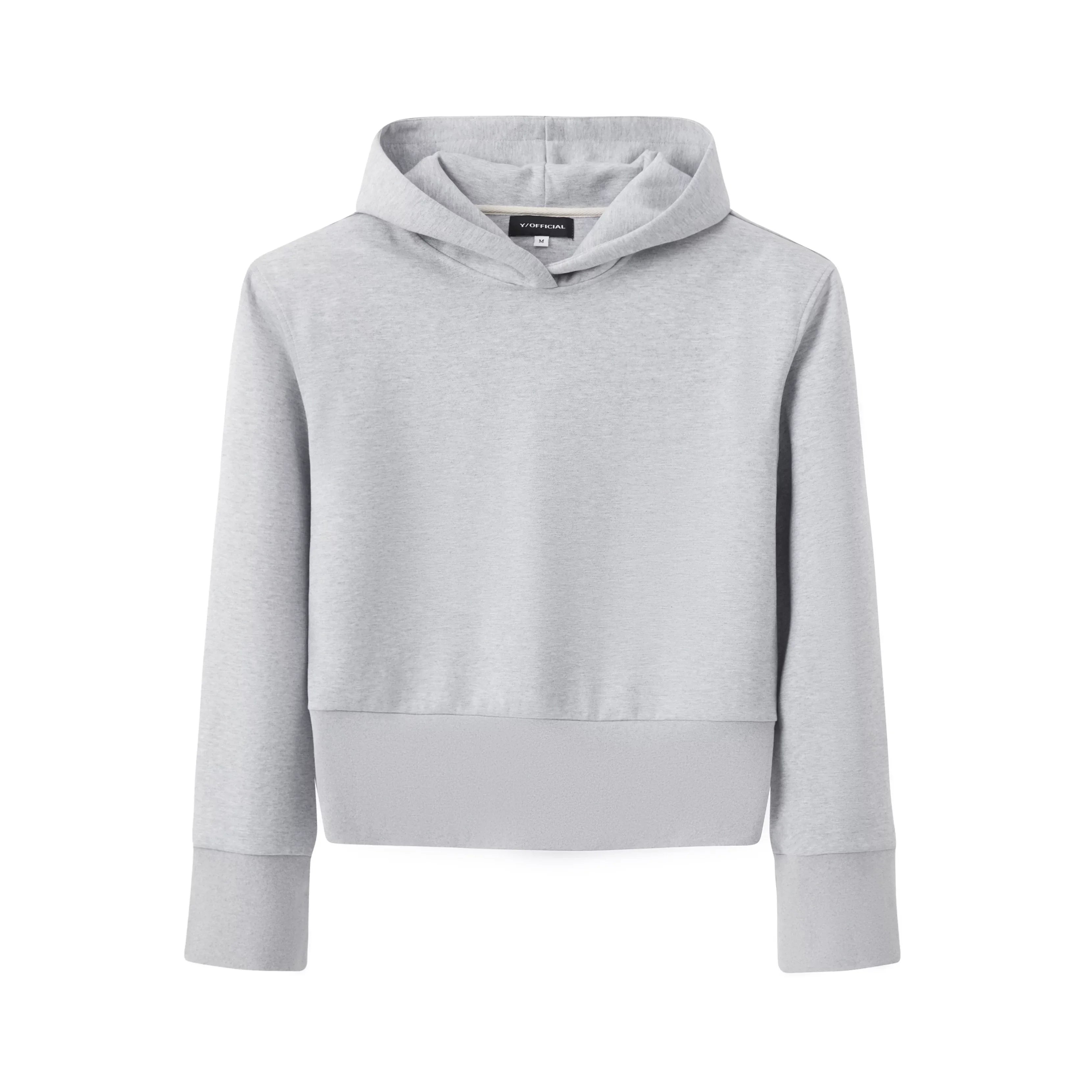 Y OFFICIAL Heavyweight Boxy Hoodie with Padded Shoulders