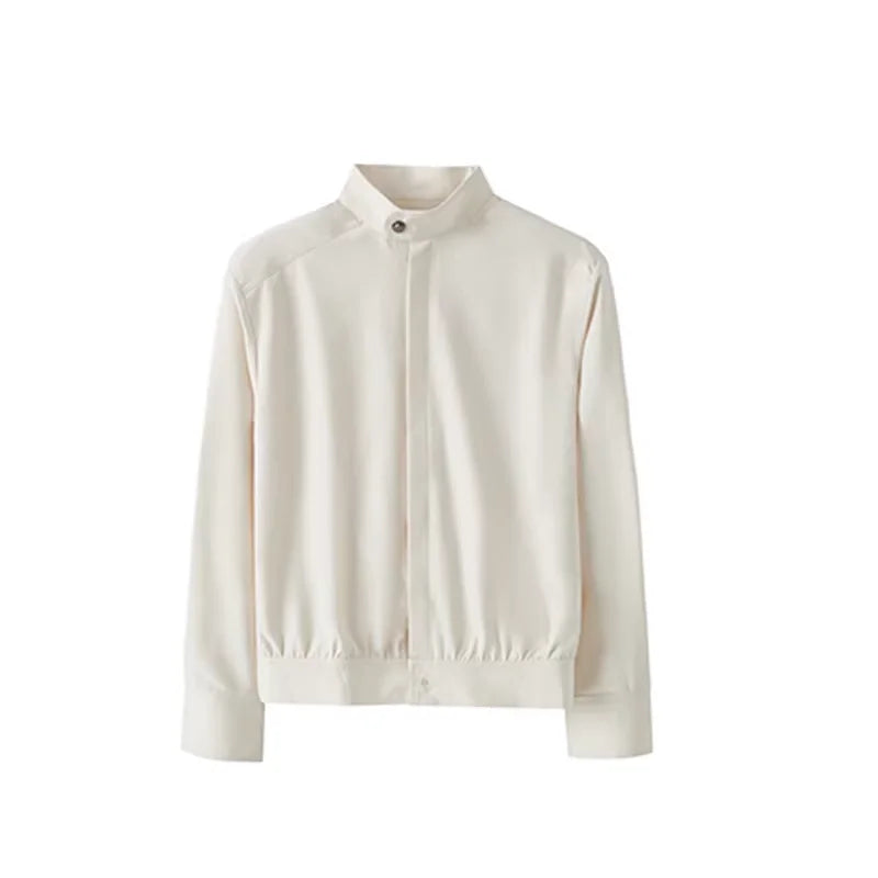 Y OFFICIAL European Knight-Inspired Stand Collar Shirt