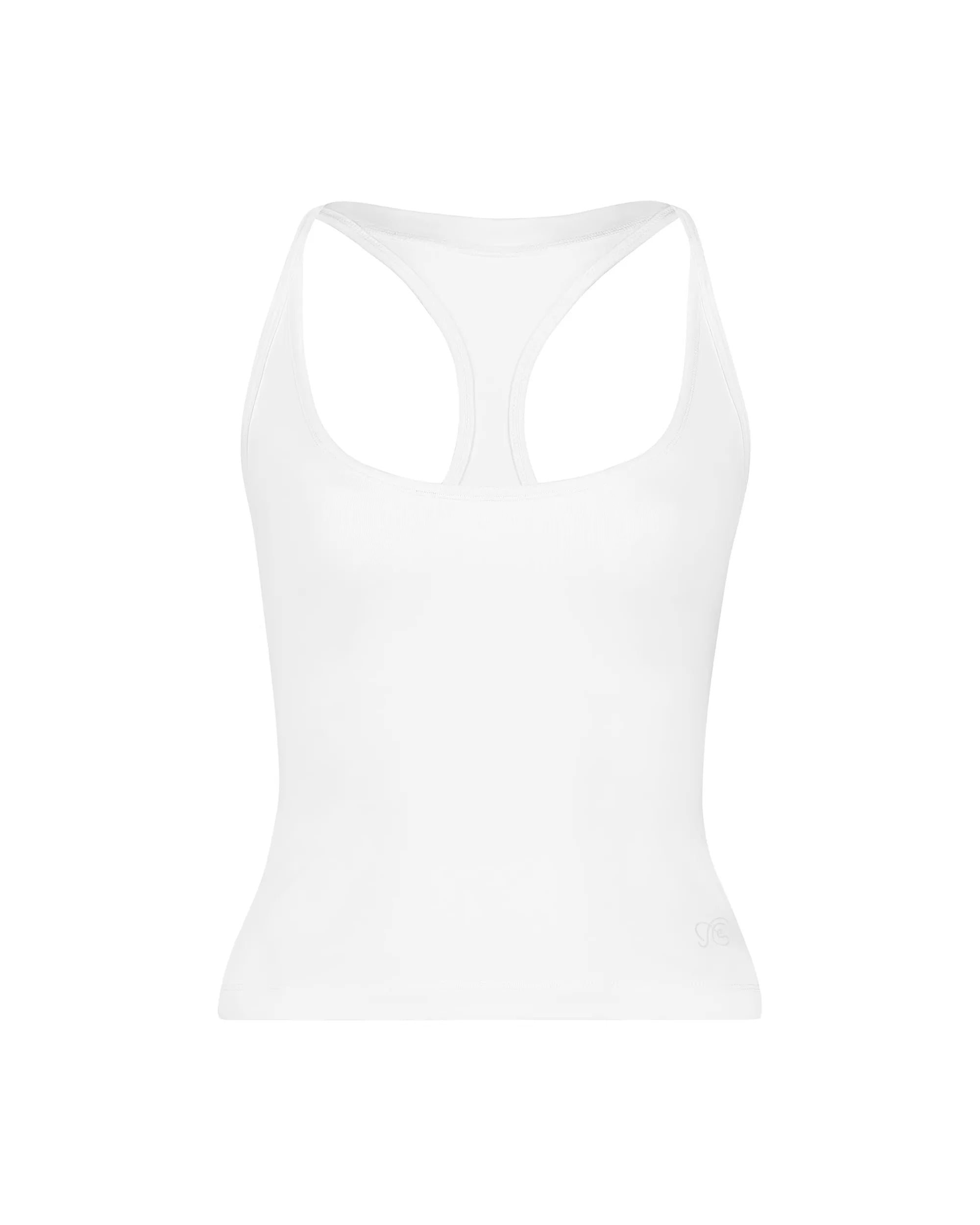 Fax Copy Express Women's Low-Cut U-Neck Racerback Yoga Tank Top