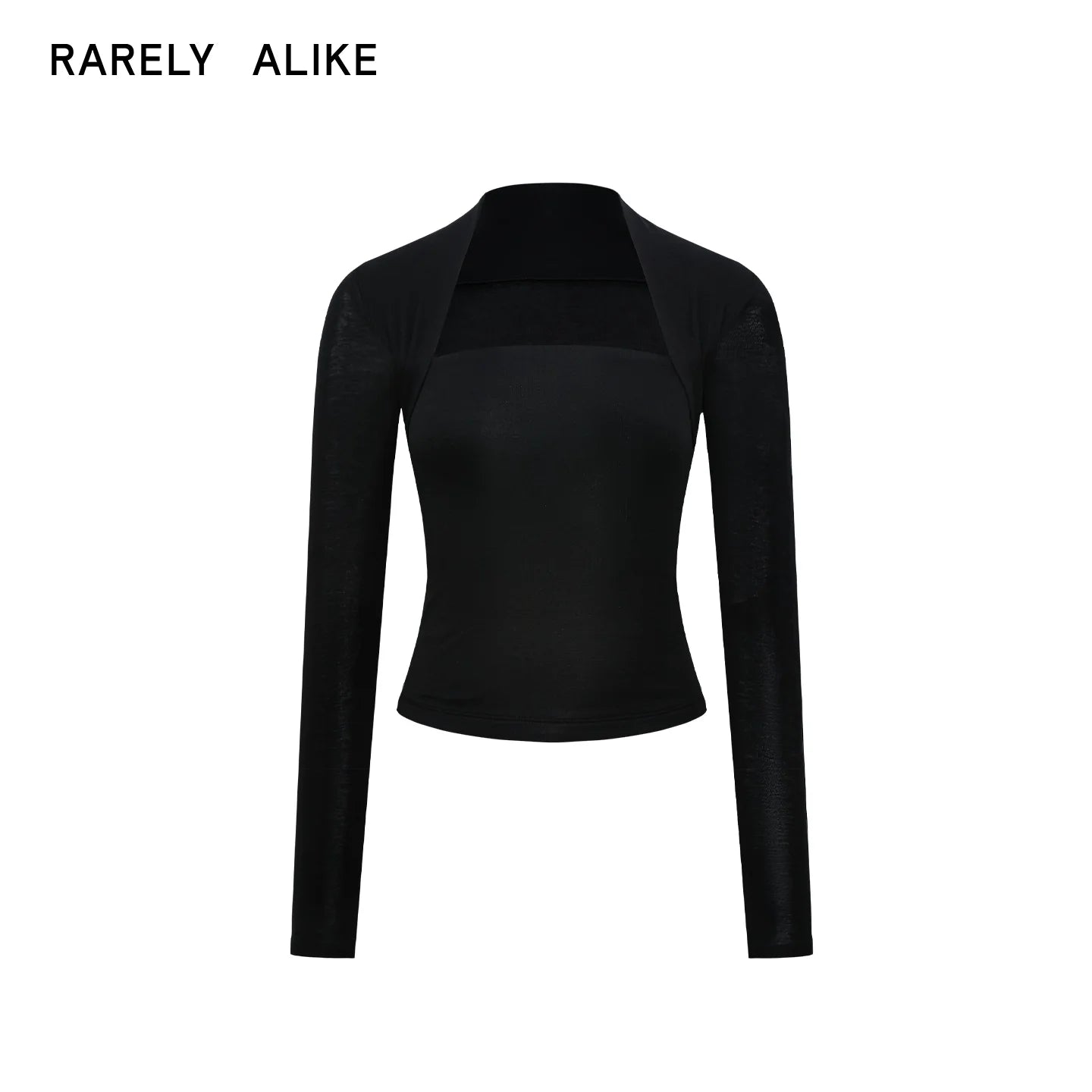 RARELY ALIKE Two-Piece Knit Top with Detachable Sleeves