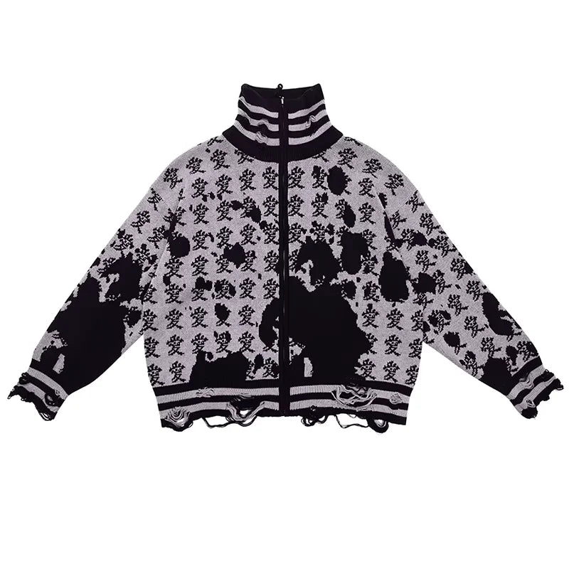 CFIERCE 25th Anniversary Year of the Snake Knit Cardigan