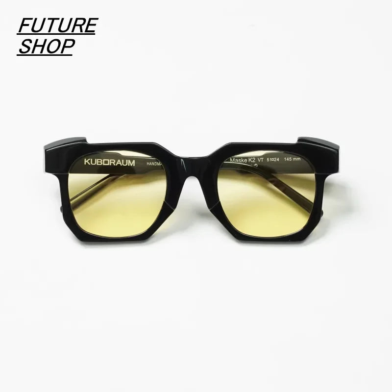 FUTURE UPDATE Futuristic Irregular Design Unisex Sunglasses with Jelly Color Frames