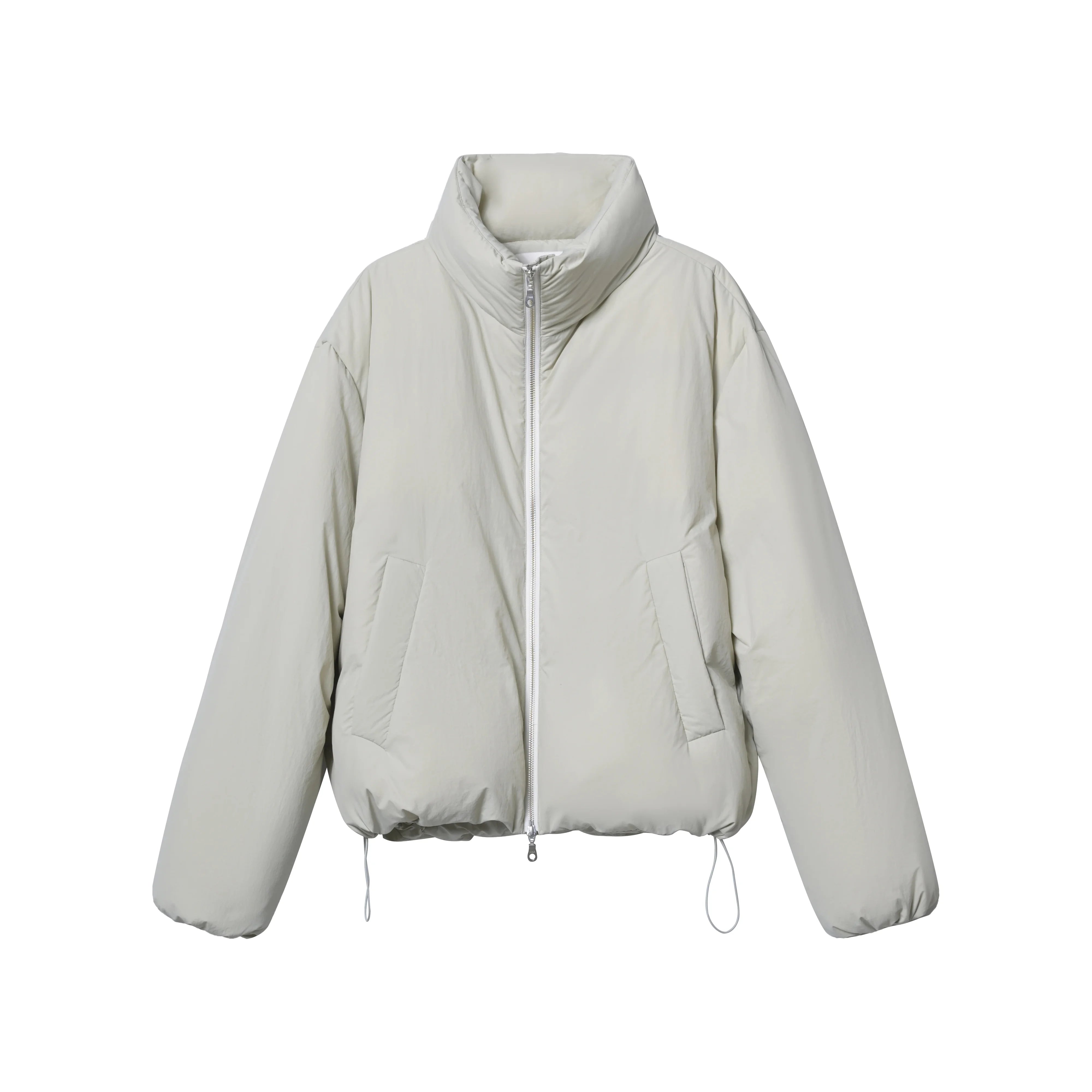 Roolrren homme Minimalist Water-Resistant Stand Collar Down Jacket