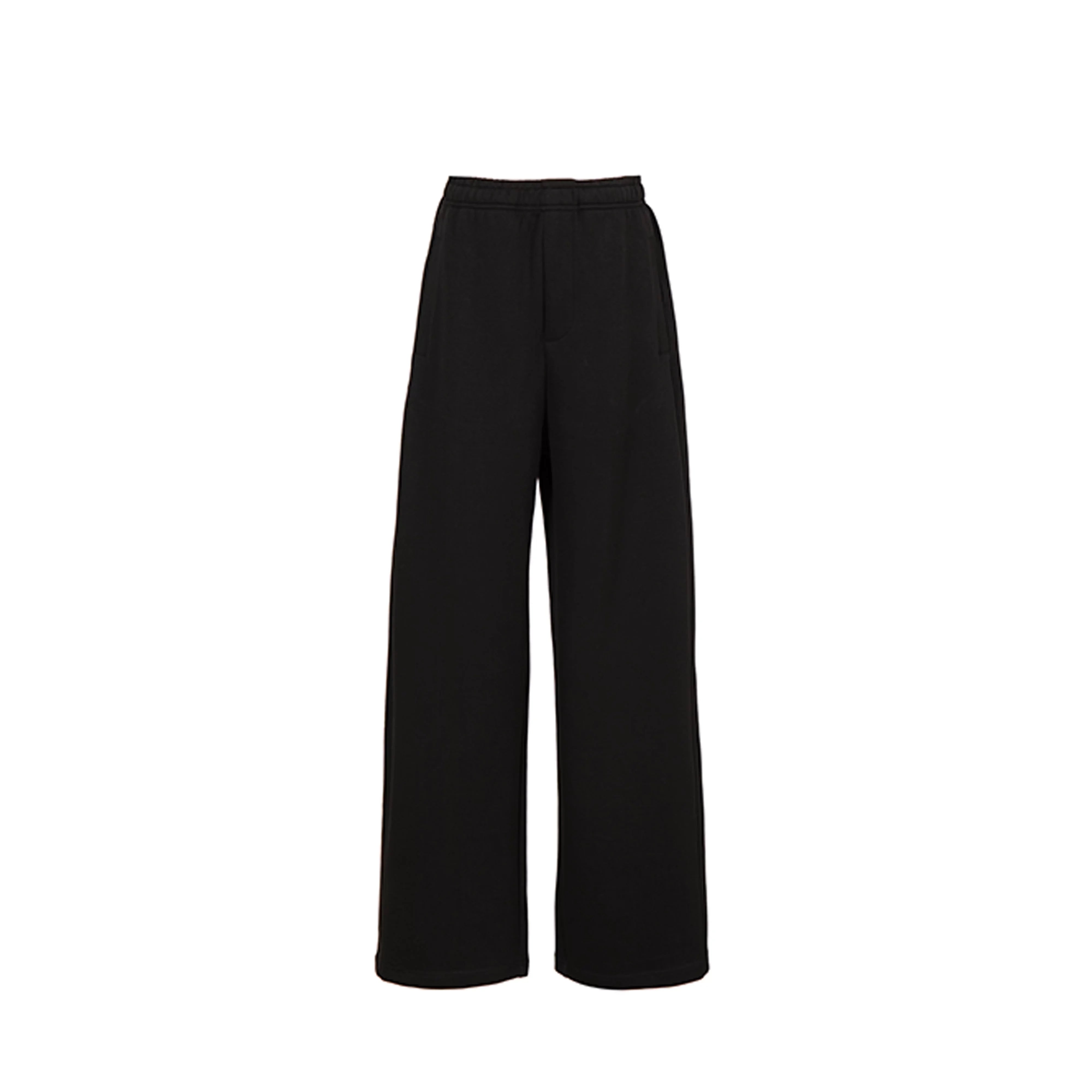 VLABMADE Double-Layer Air Cotton Loose Fit Sweatpants with Curved Cut