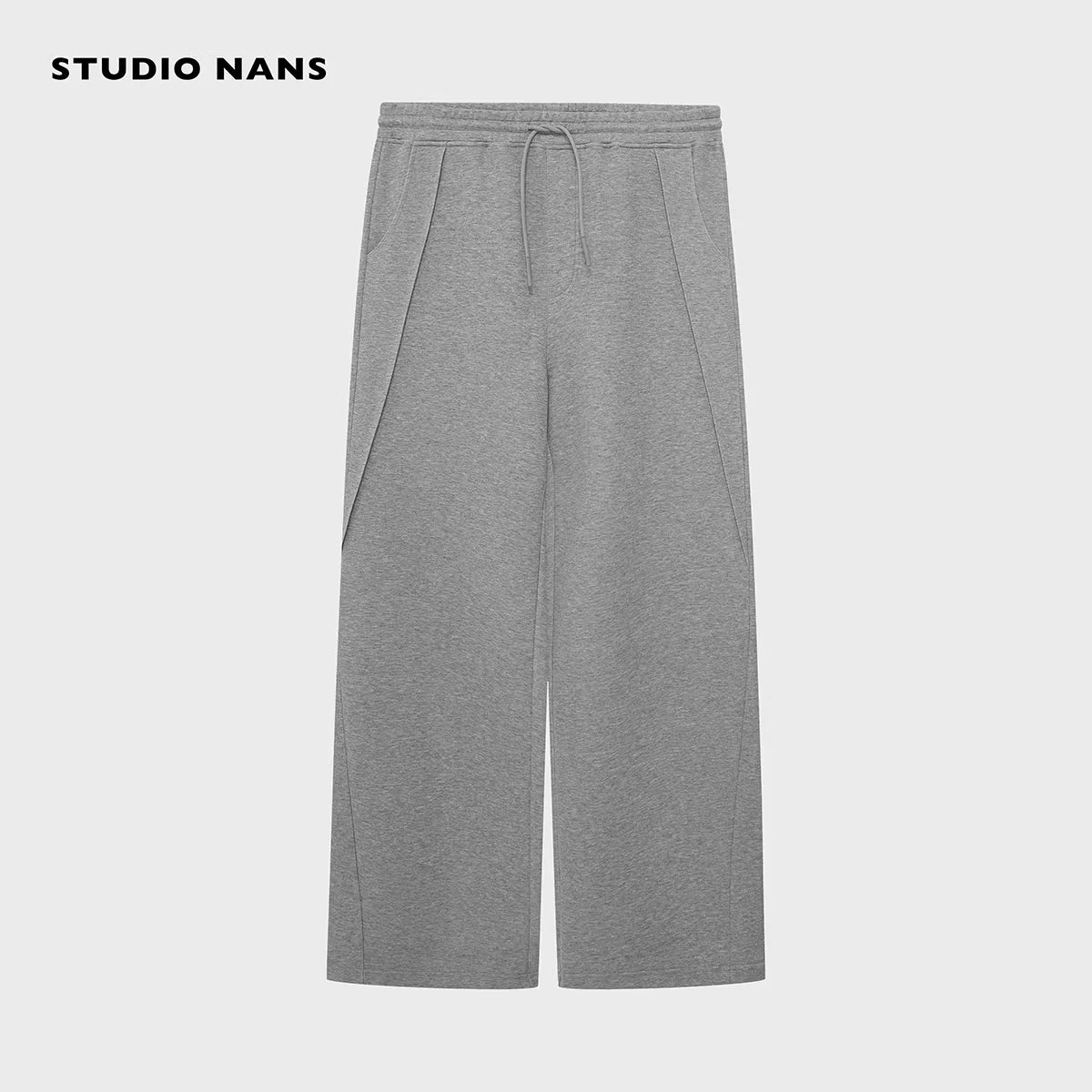 NANS Menswear Heavyweight Cotton Blend Hoodie and Straight-Leg Sweatpants Set