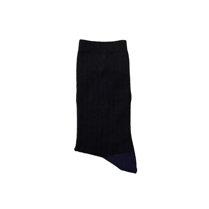 RandomPiece Wool Blend Colorblock Split-Toe Socks