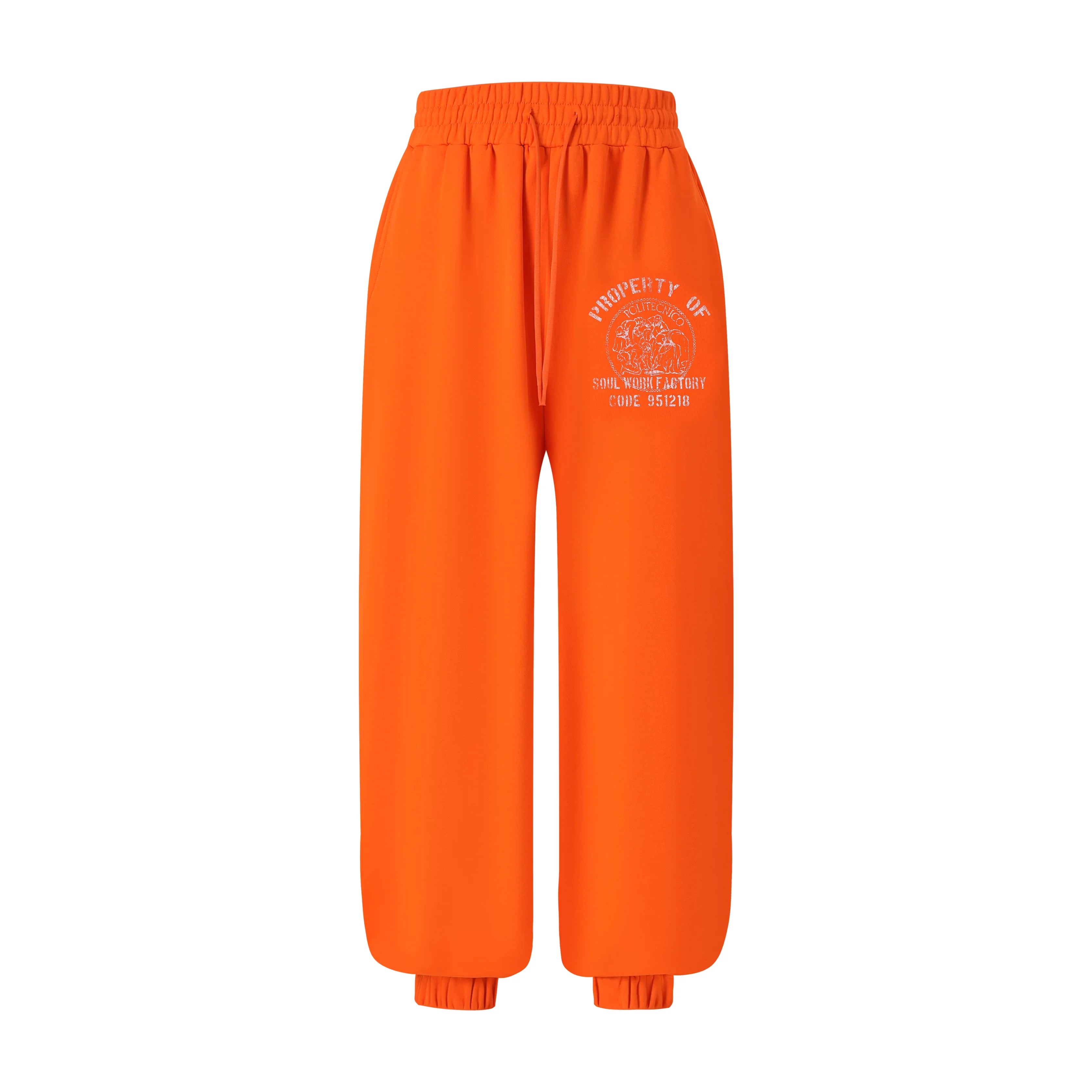 SWFI Far East Men's Stacked Cuffed Cotton Terry Sweatpants