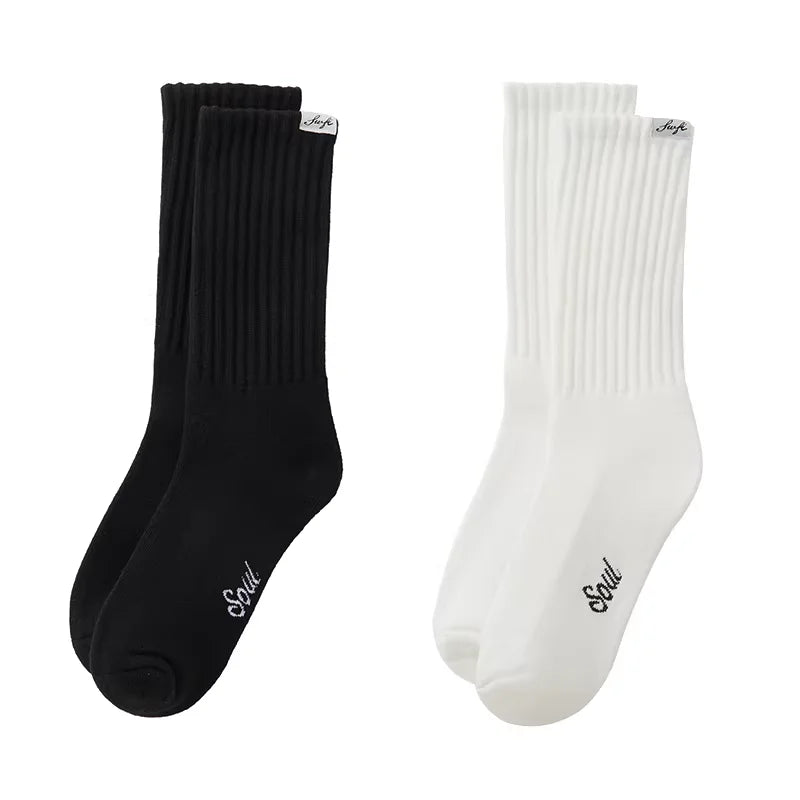SWFI Far East Japanese Style Breathable Cotton Mid-Calf Sports Socks
